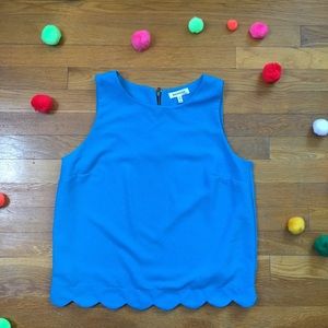 Monteau Scalloped Bottom Teal Top 🐳